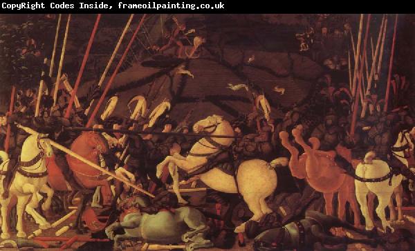 UCCELLO, Paolo The battle of San Romano the victory uber Bernardino della Carda